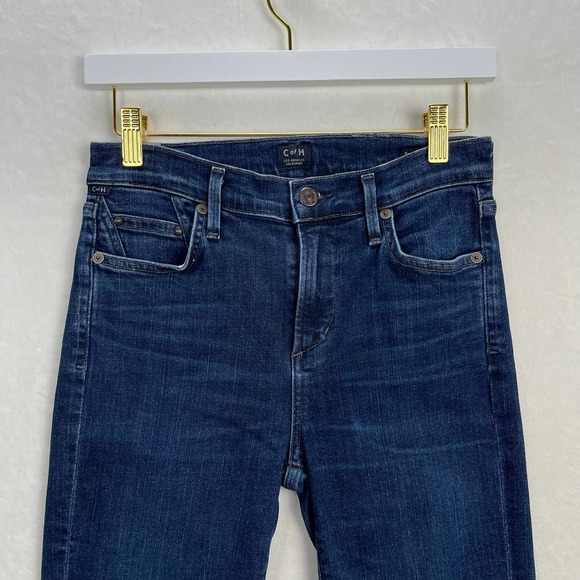 Citizens of Humanity Rocket Crop Highrise Skinny Jeans with Stretch Size 26 - Picture 3 of 13